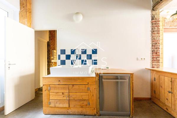 Appartement type Loft – Terrasse – 2 chambres – Lille