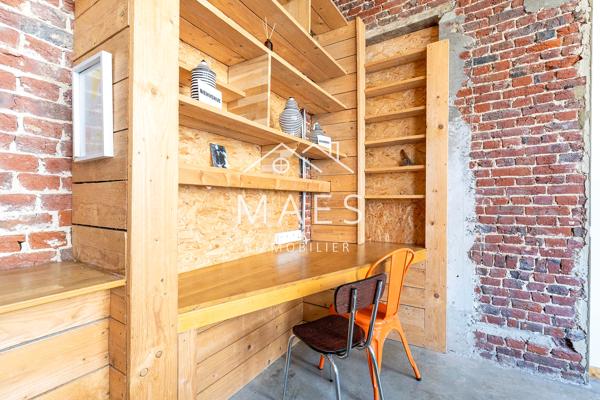 Appartement type Loft – Terrasse – 2 chambres – Lille