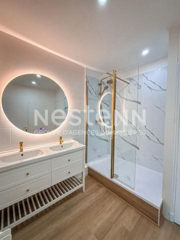 Appartement rénové - 3 chambres - Garage - 1er étage - Belleville sur Meuse