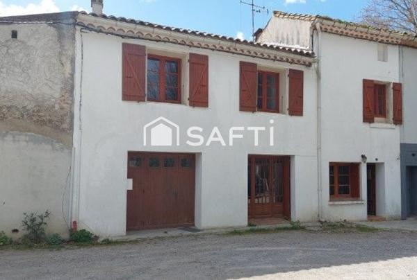 Village tous commerces, 3 chambres, garage