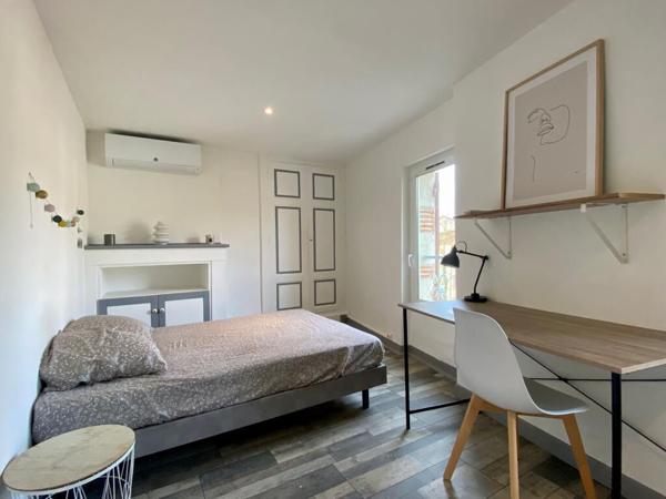 AGEN - Maison meublée avec 3 chambres et 1 bureau, climatisée