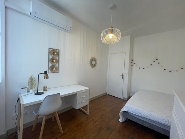 AGEN - Maison meublée avec 3 chambres et 1 bureau, climatisée