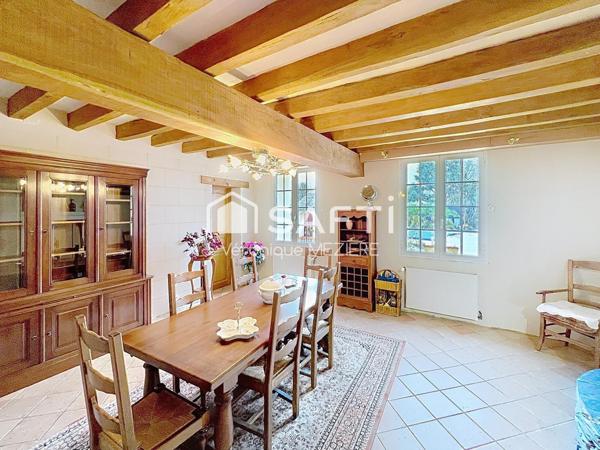 ANDARD, SUPERBE LONGERE DE CARACTERE de 258 m² avec 3 logements en location dans un bâtiment annexe