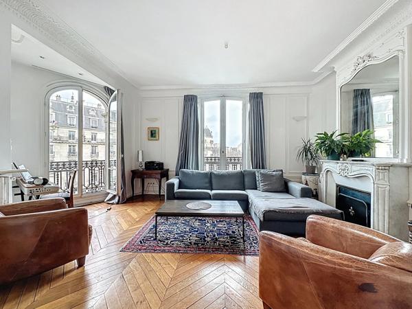 Pereire / Maillot - appartement d'angle en étage élevé, vue dégagée