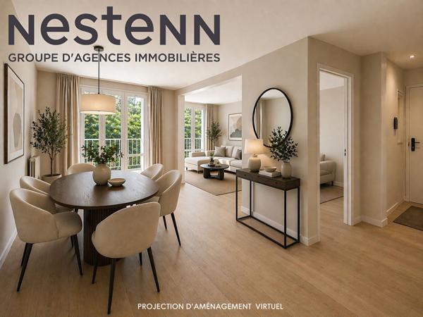 Appartement T4 - Caluire Et Cuire - Balcon - Traversant - Calme - Parking
