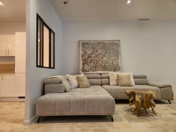 Maison neuve de 190 m² qui mélange le style urbain et une touche de Bali