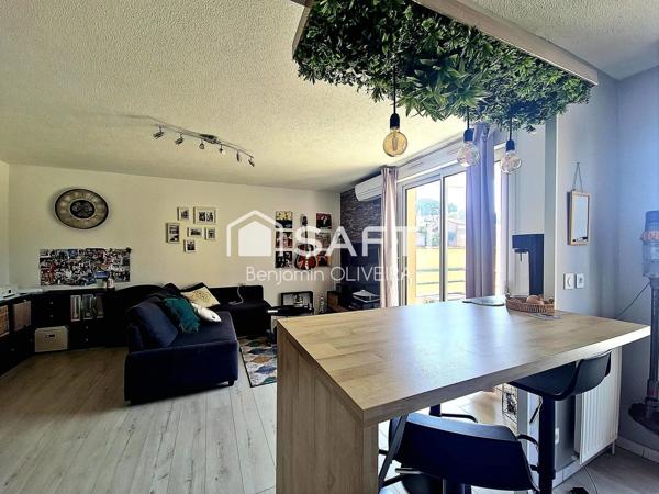 Appartement T2 de 47 m² avec terrasse