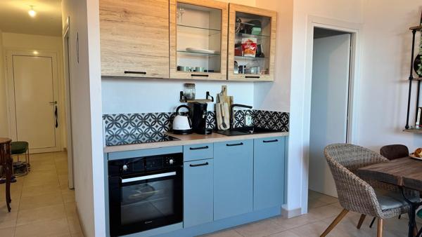 Bravone – Appartement T3 terrasse vue mer, à proximité de la plage