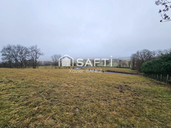 Terrain de 2900m² à Tanavelle (15100)