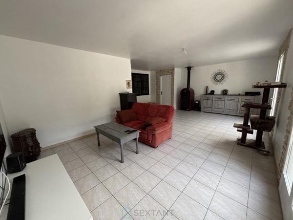 Grande maison de plain pied 4 chambres avec jardin