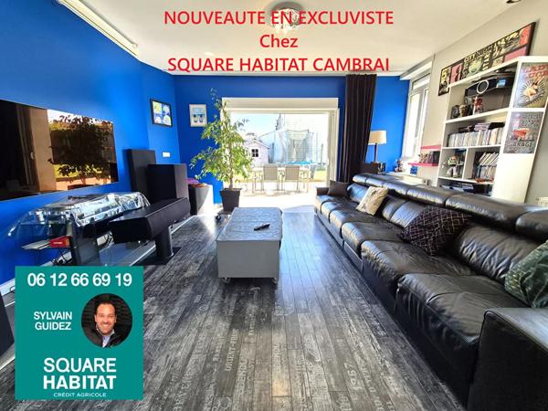 Maison à vendre 6 pièces 120m² Cambrai (59400)
