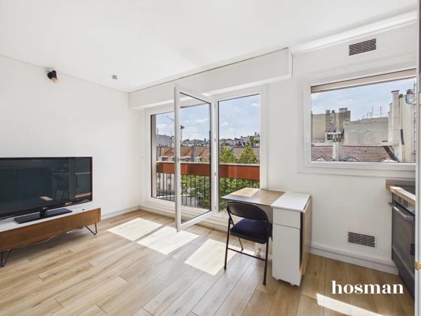 Coup de coeur - Studio de 29 m2 - Lumineux avec une vue dégagée - Rue Saint-Maur - Paris