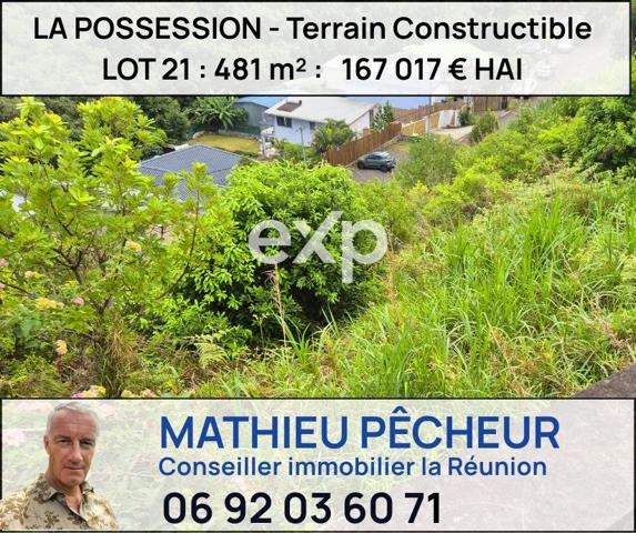 La Possession-Terrain constructible 481 m2