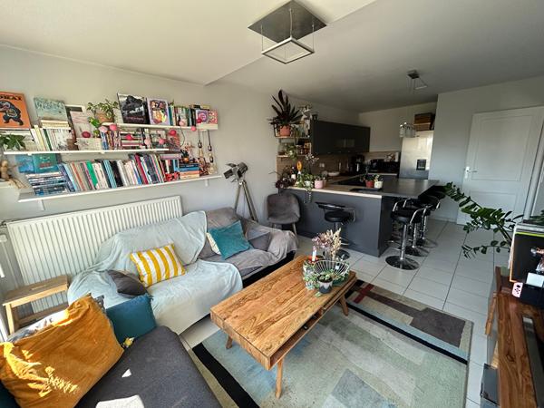 Appartement T2 Villeurbanne MAISONS-NEUVES Proche Lyon 3, Copropriété 2016, Terrasse, Climatisation