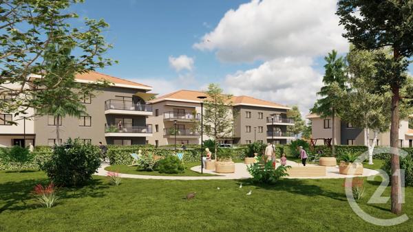 Appartement à vendre  4 pièces - 69 m 2   VIENNE  - 38