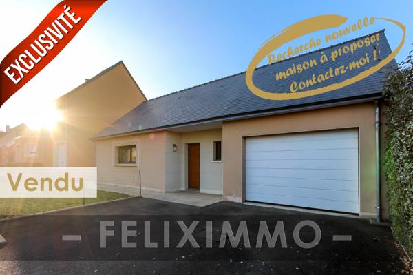 Saint-Berthevin (53940) Exclusivité plain pied avec terrain