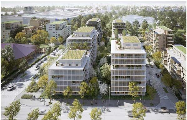 Vénissieux (69200) BRS - T3 64 m2 avec balcon 11 m2