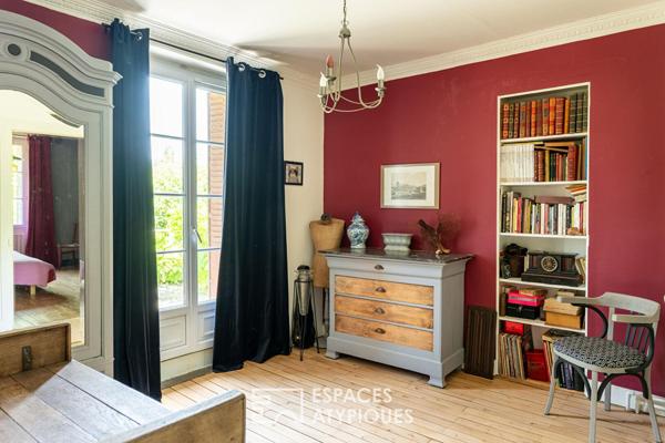 Maison de maître dans son écrin bucolique