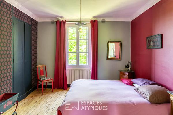 Maison de maître dans son écrin bucolique