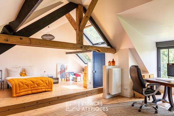 Maison de maître dans son écrin bucolique
