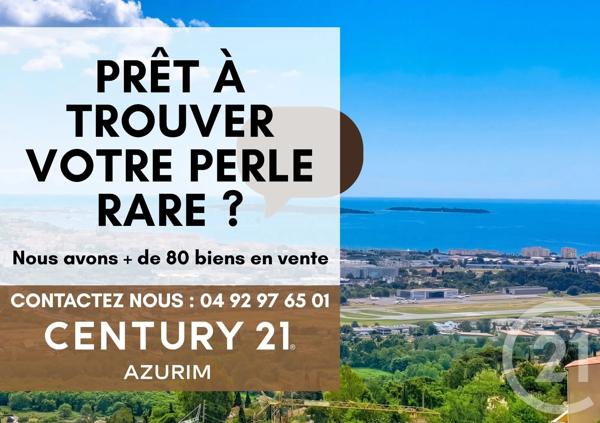 Maison à vendre  6 pièces - 110 m 2   MANDELIEU LA NAPOULE  - 06