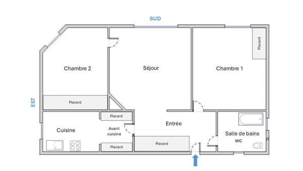 CENTRE VILLE - Appartement 3 pièces MONTROUGE (92)