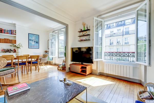Appartement Paris 75017 Guy Môquet 4 pièces 73 m2