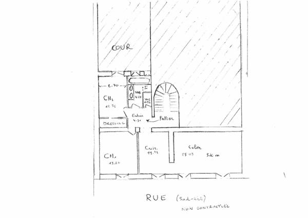 Appartement Paris 75017 Guy Môquet 4 pièces 73 m2