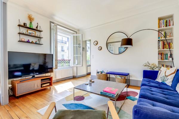 Appartement Paris 75017 Guy Môquet 4 pièces 73 m2