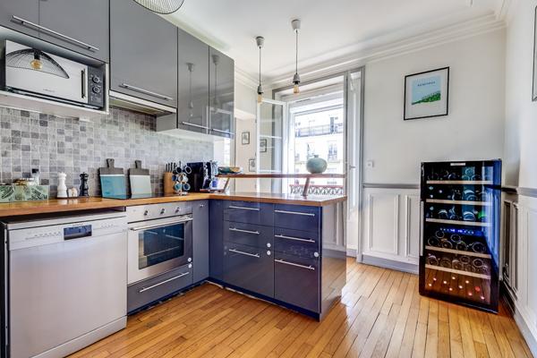 Appartement Paris 75017 Guy Môquet 4 pièces 73 m2