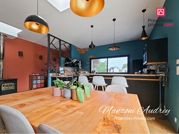 Maison contemporaine d'architecte de 2020, de 145m², 4 chambres, terrasse de 100m², DPA A, TROYES