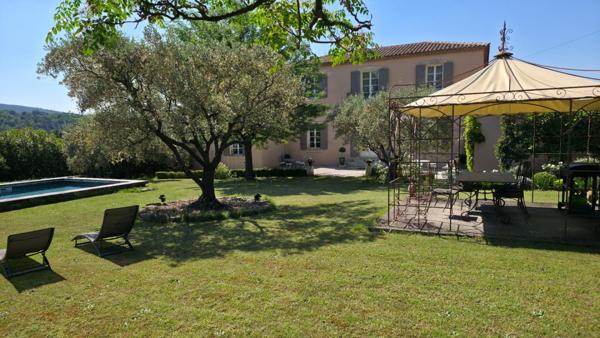 84340, MALAUCENE, A 5 mn à pied du centre-village, BASTIDE DE 8 PIECES DE 203 M² sur 1815 m² de TERRAIN clos avec Piscine