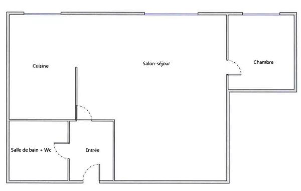 Vente Appartement 2 pièces 46 m2 à Clamart