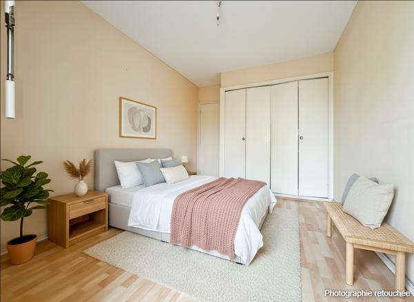 À découvrir sans tarder ! Spacieux T2 lumineux avec balcon et vue dégagée