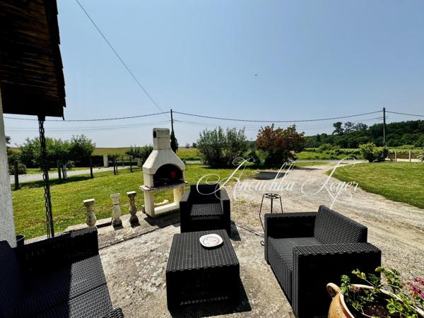 Maison 4 chambres - véranda & terrain