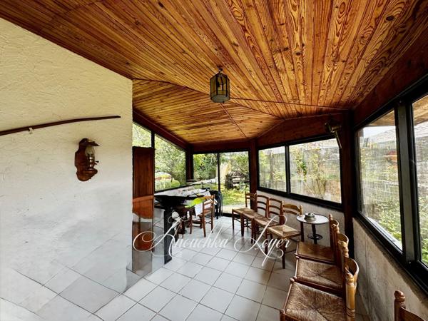 Maison 4 chambres - véranda & terrain