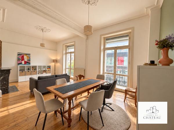 APPARTEMENT DE CHARME, 87 m² AVEC BALCON FILANT