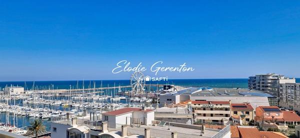 T2 vue mer avec terrasse et place de parking