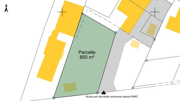 Terrain à vendre 710 m² Besançon