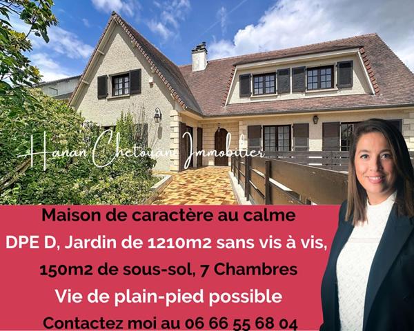 Une maison de famille pleine d'âme et de caractère à Gommonvilliers