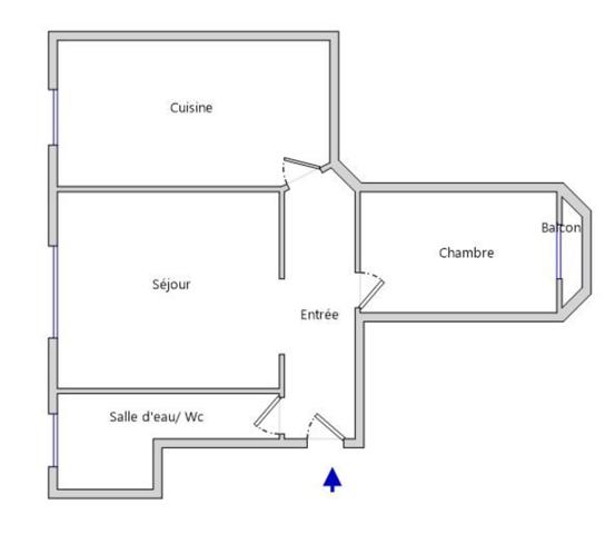 Appartement à vendre 2 pièces 47 m² Lyon 8