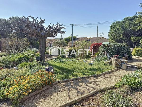 Nouveauté sur Magalas Maison de plain pied  4 chambres grande piscine sur 1100m2 un coin de paradis