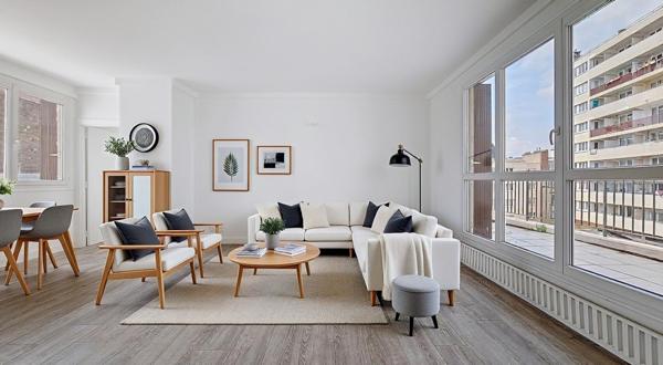 APPT AVEC TERRASSE EN PLEIN CENTRE DES LILAS