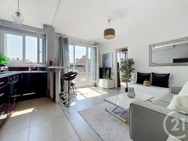 Appartement F2 à vendre  2 pièces - 38,59 m 2   PARIS  - 75018