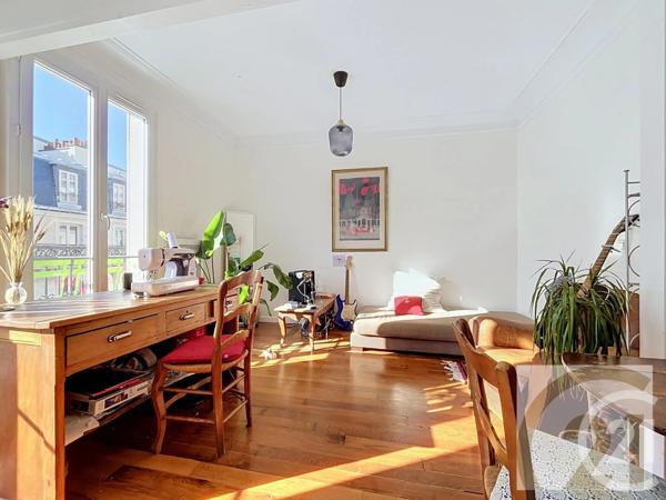Appartement F2 à vendre  2 pièces - 38,59 m 2   PARIS  - 75018