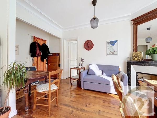 Appartement F2 à vendre  2 pièces - 38,59 m 2   PARIS  - 75018