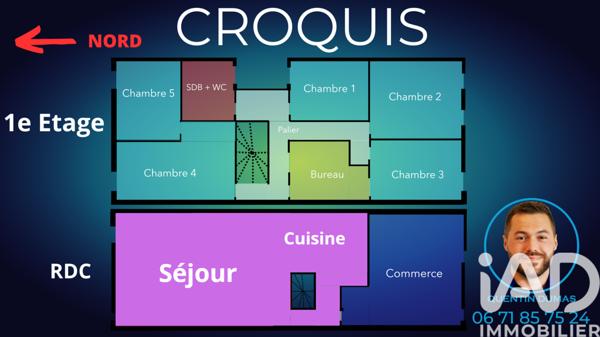 Maison à vendre 8 pièces 219 m² Peyrehorade