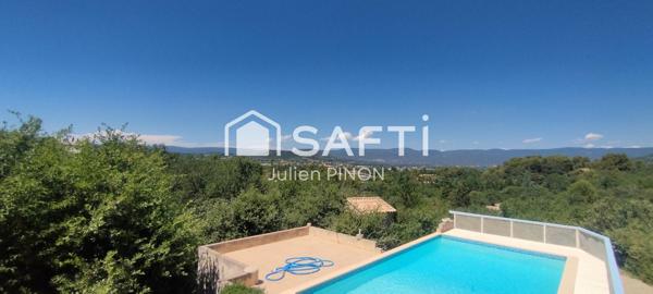 Magnifique Propriété avec Vue Panoramique et Piscine - Apt