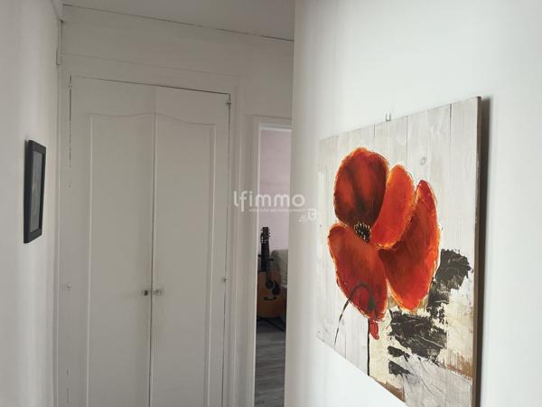 Appartement 3 pièces en centre ville dans résidence tres calme