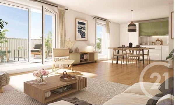 Appartement T2 à vendre  2 pièces - 39,78 m2 GUERANDE - 44